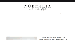 Desktop Screenshot of noemelia.com
